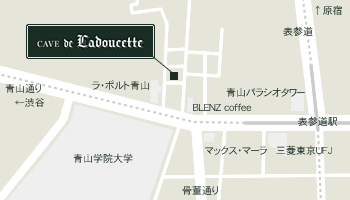 地図 CAVE de Ladoucette (カーヴ・ドゥ・ラドゥセット)